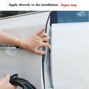 2x 5M Door Anti-Collision Strip Car Edge Guards Strip Trim Molding Carbon Fiber