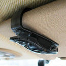 6 x Plastic Car Sun Visor Glasses Eyeglass Pen Ticket Card Clip Rack Holder qwe
