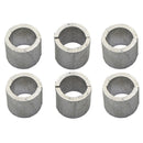 12x Replacement Handlebar Conversion spacer Shims  Aluminum alloy 22mm ACK