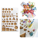 Paper Quilling Template Board-Papercraft DIY Tool Scrapbooks 210*150*8m WIO