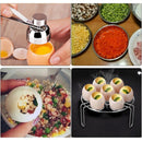 Stainless Steel Boiled Egg Topper Scissors Shell Top Cutter Opener Kitchen Tool
