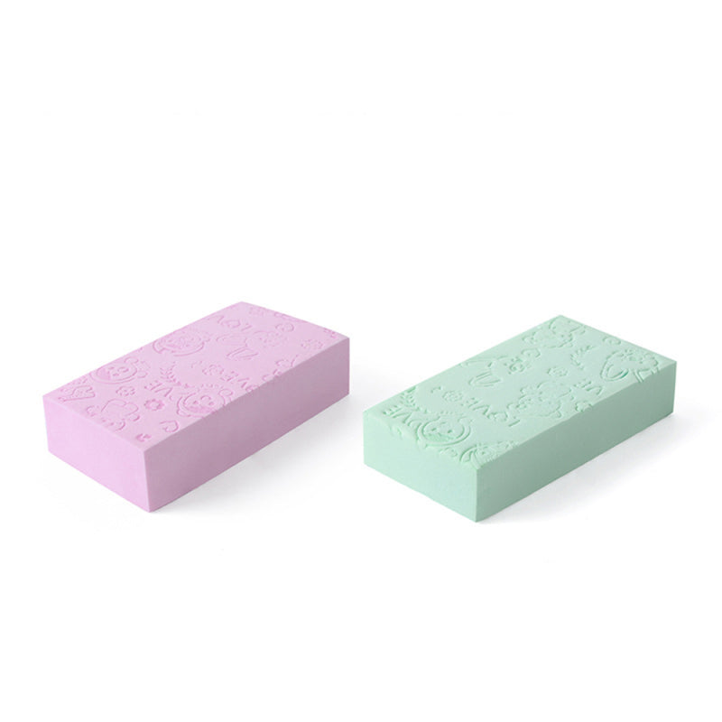 Soft Body Cleaning Bath Brush Sponge Scrubber Shower Sponge Foam Rub AEU