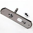 Lever Door Handles Interior Security Door Handle Lock Panel left open Safe mj