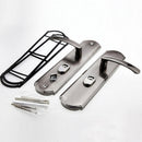 Lever Door Handles Interior Security Door Handle Lock Panel left open Safe mj
