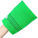 10x Sauna Rough Green Flat Mouth Body Scrub Towel Glove Massage Shower Bath