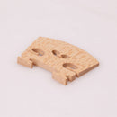 4pcs Maple Wood Violin Bridges for 1/8 Violin Musical Instrument Parts new CER