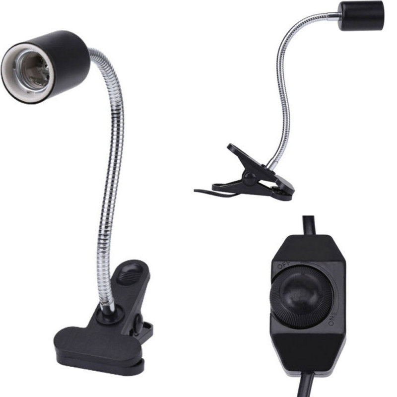 US 25-100W UVA UVB Heat Emitter Lamp+Holder Bulb Light Heater Pet Reptile  FQY