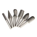 6pcs HSS Metric Drill Bit Set Titanium Coated Twist Drills Metal Wood 6 TRN