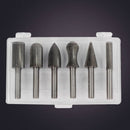 6pcs HSS Metric Drill Bit Set Titanium Coated Twist Drills Metal Wood 6 QJN GKJ