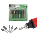 6pcs HSS Metric Drill Bit Set Titanium Coated Twist Drills Metal Wood 6 QJN GKJ