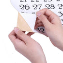 3x Multi-colors Baby is Come Print Cloth Stickers Birth Countdown for T-s OKD