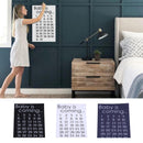 3x Multi-colors Baby is Come Print Cloth Stickers Birth Countdown for T-s OKD