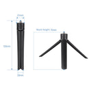 Portable Table Desk Small Mini Mounting Clamp Tripod Stand Durable Black TDE