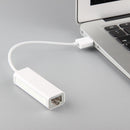 1Pcs White USB Ethernet LAN Adapter USB 2.0 high speed Interface USB ALT