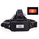 1x 4 Modes Headlight 3 LED Rechargeable Headlights Torch Flashlight Waterp GDQ