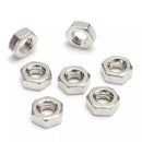280Pcs M3 Stainless Steel Hex Screw Nuts Bolt Cap Hexagonal Nuts Kit S IBT