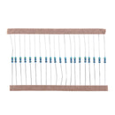 600Pcs 30 Values 1/4W Metal Film Resistor Resistance Package Kit Set CDG WVN