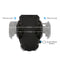 1* Mobile Phone Car Buckle Rack Stand Holder Bracket 360 Degree Rotati FQO
