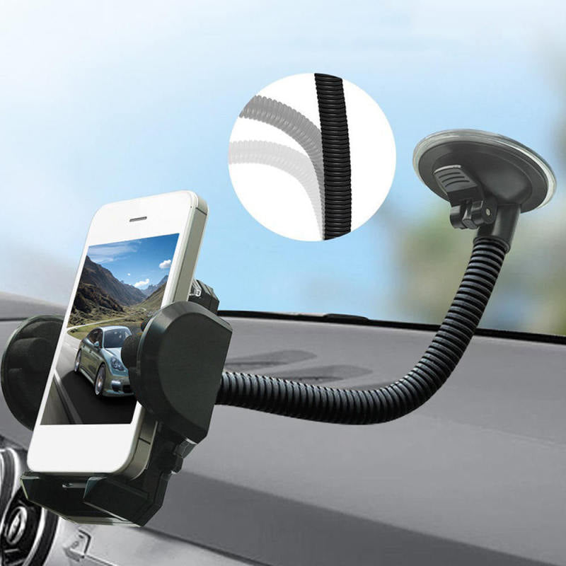 1* Mobile Phone Car Buckle Rack Stand Holder Bracket 360 Degree Rotati FQO