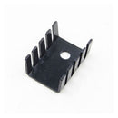 20PCS TO-220 Heat Sink Black TO220 15*10*20MM IC Heat Sink Aluminum XCZ