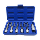 13Pcs Tamper Proof Torx Star Socket Bits Tool Kit Set 1/4 NOY BVM