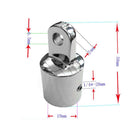 Eye End Cap Bimini Top Fitting hardware - 1