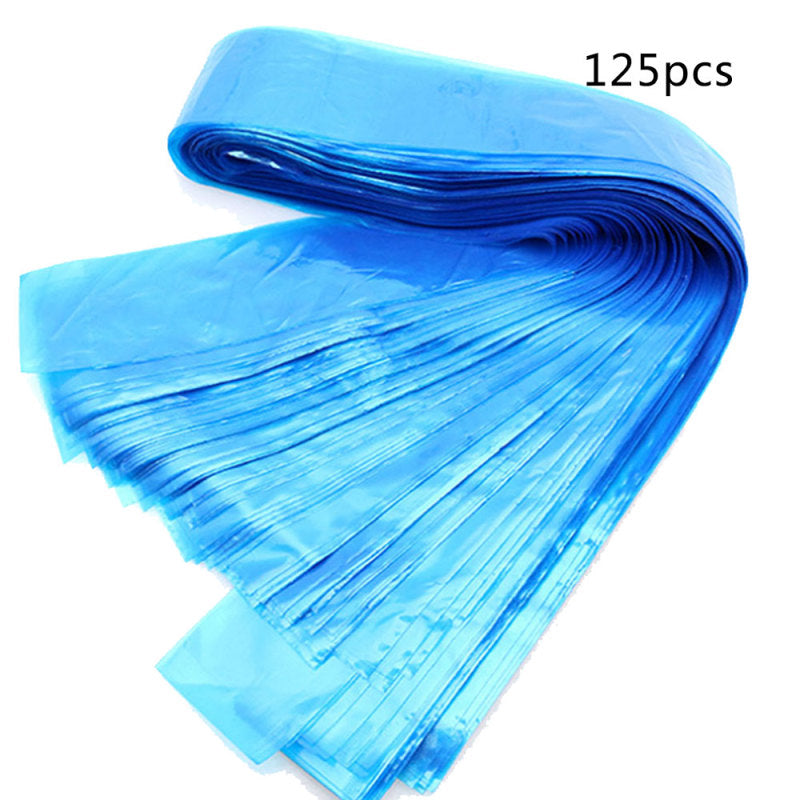 125Pcs Disposable Tattoo Clip Cord Sleeves Machine Cleaning Bag Hook Lin DRV
