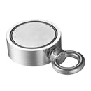 Round Double Sided Super Strong Neodymium Fishing Magnet 600LB Pulling Force xz