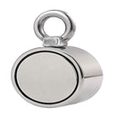 Round Double Sided Super Strong Neodymium Fishing Magnet 600LB Pulling Force xz