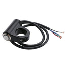 7/8" 22mm LED Motorcycle Handlebar Headlight Switch Fog Light Aluminum Alloy