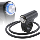 7/8" 22mm LED Motorcycle Handlebar Headlight Switch Fog Light Aluminum Alloy