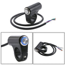 7/8" 22mm LED Motorcycle Handlebar Headlight Switch Fog Light Aluminum Alloy
