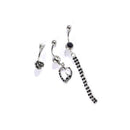 Belly Button Dangle Rings Crystal Jewelry Barbell Navel Ball Bar Body Pi APR