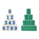 Plastic Stamp English Alphabet Letter Number Symbol Rolling Scrapbooking TCM