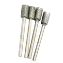 20x 3MM 6MM Diamond Burr Set Grinding Drill Bits Set Rotary Tool Kit UVS