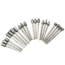 20x 3MM 6MM Diamond Burr Set Grinding Drill Bits Set Rotary Tool Kit HHJ