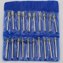 20x 3MM 6MM Diamond Burr Set Grinding Drill Bits Set Rotary Tool Kit HHJ