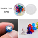 25x Memo Message Note Paper Magnetic Pin Button Fridge Magnets Colorful