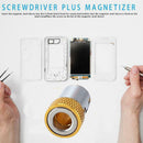 3x Aluminum Alloy Screwdriver Bits Magnetic Ring Strong Magnetizer Screw D BER
