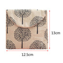 5PCS Cartoon Coin Change Purse Wallet Travel Sanitary Towel Storage Bag  TFZ