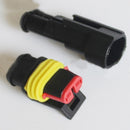New 5 Kit 2 Pins Way Car Waterproof Electrical Connector Plug Wire AWG Marine