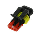 New 5 Kit 2 Pins Way Car Waterproof Electrical Connector Plug Wire AWG Marine