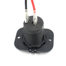 12V Boat Marin Car Cigarette Lighter Socket 2.1A Dual USB Charger Power Adapter