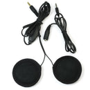 New 3.5mm Motorbike Helmet Speakers for MP3 Motorcycle Bike with Volume Control
