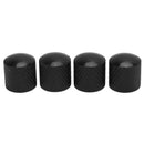 Black Cool Metal Material Dome Volume Tone Control Knob for Electric Guitar 4 x