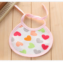 10Pcs/lot Cotton Baby Bibs Boy Girls Saliva towels infant Bibs KVB