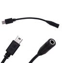 Mini USB to 3.5mm Mic Microphone Adapter Cable Cord for Camera Gopro Hero 3