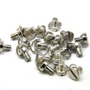 1/4" D-Ring Mounting Screw Stainless Steel for Camera Tripod QR Plate LS007
