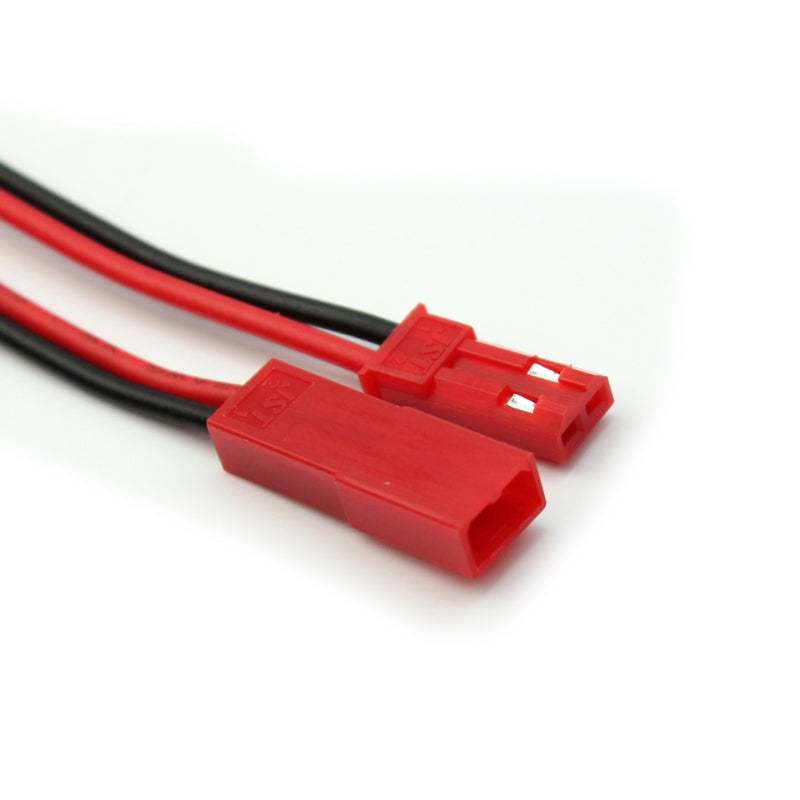 New 10 Pairs 2-Pin JST Plug Connector Cable Wire Male + Female 110mm