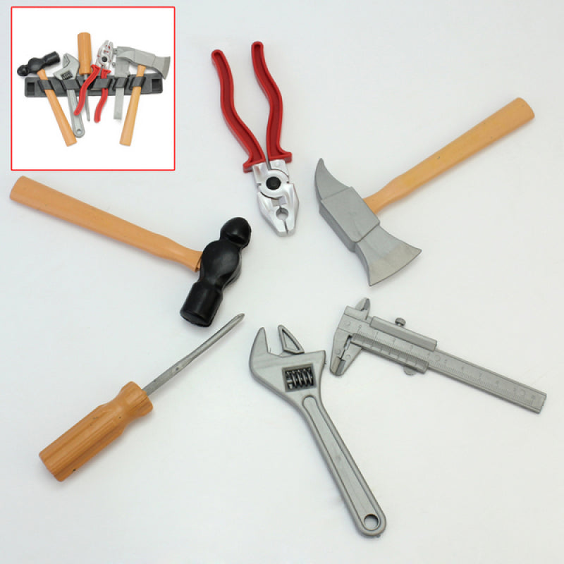 6x Baby Kids Child Plastic Building Tool DIY Construction Educational Toys Kits